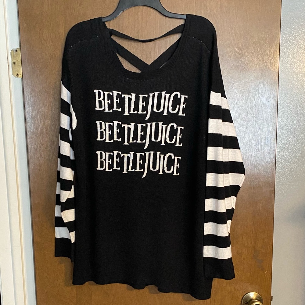 Torrid Beetlejuice Sweater